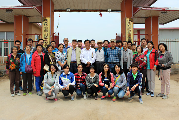 老师们合影留念 动科院摄